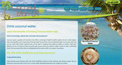 Desktop Screenshot of coconutmanla.com